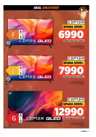 Power reklamblad vecka 38 Sida 15: Cepier Qled €6.990,00, Cepter QLED €7.990,00