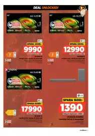 Power reklamblad vecka 38 Sida 17: LG 4K OLED TV €17.990,00, LG 4K OLED TV €9.990,00