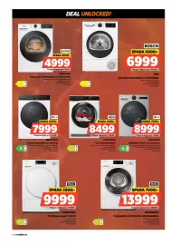 Power reklamblad vecka 38 Sida 28: Miele Torktumlare €13.999,00, Aeg torktumlare €8.499,00