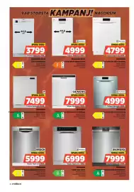 Power reklamblad vecka 38 Sida 30: Electrolux diskmaskin €4.999,00, Siemens diskmaskin €7.999,00