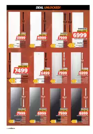 Power reklamblad vecka 38 Sida 32: Gorenje frys €5.999,00, Electrolux Kylskåp €6.499,00