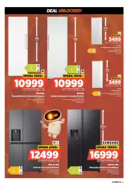 Power reklamblad vecka 38 Sida 33: LG side by side Multi Air Flow-luftcirkulation €12.499,00, Asko frysskåp €10.999,00