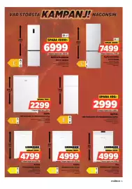 Power reklamblad vecka 38 Sida 35: Senz kylskåp €2.299,00, Liebherr kylskåp €4.999,00