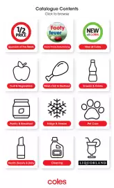 Coles catalogue week 38 Page 1
