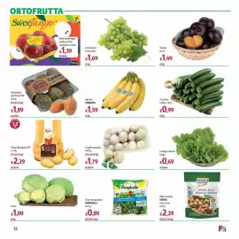 Volantino Futura Supermercati Pagina 12: Ficodindia Barbera €1,89, Verza €1,09