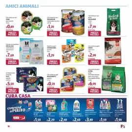 Volantino Futura Supermercati Pagina 18: Cibo per cani excellence Special Dog €7,69, Biscotti per gatti Catisfactions €1,29