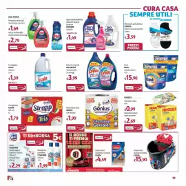 Volantino Futura Supermercati Pagina 19: Pods Dash classico/colore €15,90, Monorotolo extra GENIUS €1,99