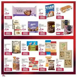 Volantino Futura Supermercati Pagina 26: Panna cotta ELAH €1,09, Ananas al naturale VEGÈ €2,19