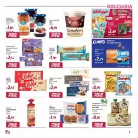 Volantino Futura Supermercati Pagina 9: Barretta Grenade assortite €1,99, Chocobrownie cookies MILKA €2,59