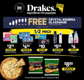 Drakes catalogue week 38 Page 22: Sanitarium Up & Go Liquid Breakfast €6,50, Uncle Tobys Muesli Bars €275,00