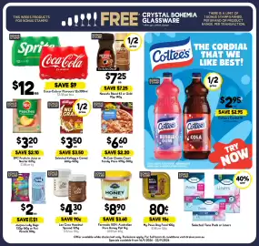 Drakes catalogue week 38 Page 5: Nescafe Blend 43 or Gold €7,25, Farmside Pure Honey €8,90