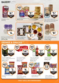 Foodworks catalogue week 38 Page 11: CC's Corn or Samboy Chips €4,00, Tip Top English Muffins €3,40