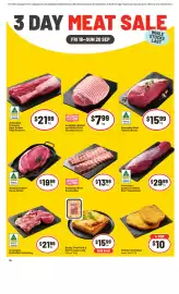 IGA catalogue Page 1: Ready Chef Pork & Beef Lasagne €15,99, Australian Economy Whole Beef Tenderloins €29,99