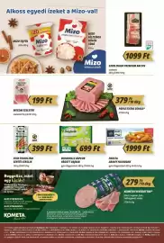 Príma akciós újság hét 38 Oldal 2: Pápai extra sonka €379,00, Mecom szeletek €199,00