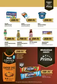 Príma akciós újság hét 38 Oldal 3: Danone activia digestive kefir €399,00, Starbucks frappuccino ízesített tejitalok €799,00