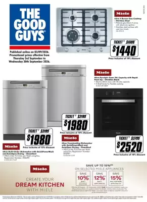 The Good Guys catalogue (valid until 30-09)