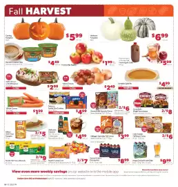 Family Fresh Market weekly ad week 38 Page 4: Kellogg's Specialty Fall Cereal €3,99, General Mills Spooky Cereal €6,00