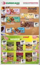 Eurocash gazetka Strona 5: Pistacje prażone solone: Bakadelio €10,99, Mieszanka studencka Bakadelio €6,19