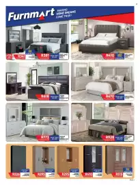 Furnmart catalogue Page 3: PRIYA 5-PIECE BEDROOM SUITE €10.999,00, JAYDA 2-PIECE MULTIROBE €7.999,00
