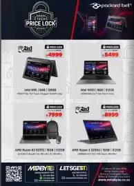 Mitabyte catalogue Page 5: Packard Bell CARRERA F3 €8.999,00, Packard Bell Aston N82 €5.499,00