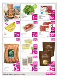Sutterlüty Flugblatt Seite 3: Tris Salami €3,49, Ja! Natürlich Bio Aufstriche €2,19