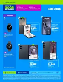 Telkom catalogue Page 10: SAMSUNG Galaxy Watch9 €149,00, SAMSUNG Galaxy Watch8 €99,00