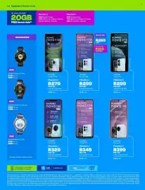 Telkom catalogue Page 14: HUAWEI nova Y74 €349,00, HUAWEI nova Y74S €269,00