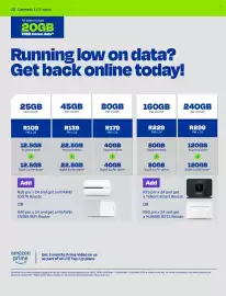 Telkom catalogue Page 28: Telkom Smart Router €79,00, HUAWEI E5576 Router €20,00