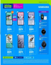 Telkom catalogue Page 9: Galaxy Watch8 €149,00, SAMSUNG Galaxy A37 5G €379,00