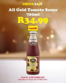 Check Save catalogue Page 5: All Gold Tomato Sauce €34,99
