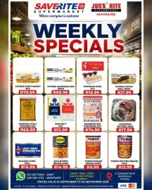 Saverite catalogue week 38 Page 4: Sailors Light Meat Shredded Tuna €16,99, HUZAIFAH PATTIES €17,99
