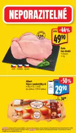 Albert leták | Supermarket Strana 2: Albert vejce z podestýlky M €29,90, Kuře bez drobů €49,90