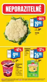 Albert leták | Supermarket Strana 3: Valašská smetanový jogurt €9,90, Madeland - plátky €26,90