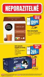 Albert leták | Supermarket Strana 4: Felix Fantastic kapsičky pro kočky €269,00, Dolce Gusto Kapsle €109,90