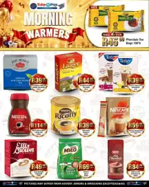 Take 'n Pay catalogue week 38 Page 16: Nescafe Ricoffy €39,99, Phendula Tips Tea €45,00