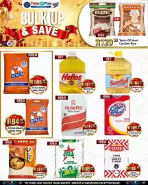 Take 'n Pay catalogue week 38 Page 22: Helios Oil €167,99, Hulett's White Sugar €214,99