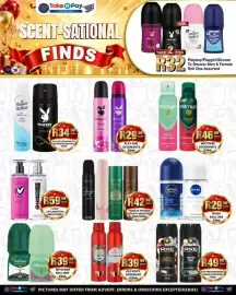 Take 'n Pay catalogue week 38 Page 26: Playboy/Playgirl/Shower Roll Ons Assorted €32,00, Old Spice Deodorant €39,99
