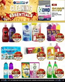 Take 'n Pay catalogue week 38 Page 27: OMO Auto Washing Powder €109,99, Mr Muscle Tile Cleaner €39,99