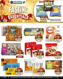 Take 'n Pay catalogue week 38 Page 5: Vejoy Paneer €19,99, Kara Nichas Soya Burgers €34,99