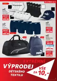 Kaufland leták týden 38 Strana 11: Puma Boxerky €249,90, Puma Ponožky €199,90