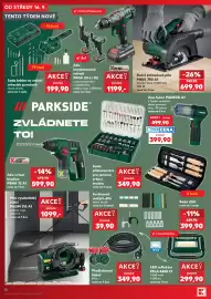 Kaufland leták týden 38 Strana 16: Parkside aku fukar paugkb a1 €399,90, Bosch ruční kotoučová pila PHKS 750 A1 €699,90