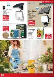 Kaufland leták týden 38 Strana 17: Wintertex €19,90, Liv Qo Bo LED solární reflektor €129,90
