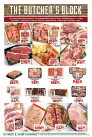 Food Lover's Market catalogue week 38 Page 3: Pork Sausage €100,00, Food Lover's Sticky BBQ Pork Belly Ribs €129,99