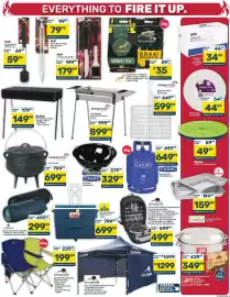 Pick n Pay Hypermarket catalogue Page 3: Briquettes Bafana €35,00, BLUE MOUNTAIN Casual 200 Camping Chair Assorted €199,99
