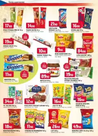Trefa leták týden 38 Strana 6: Hobzovy straznické bramburky €11,90, Lay's stix ketchup €26,90