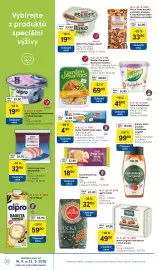 Tesco leták týden 38 Strana 20: Müller riso vegan dezert €1.990,00, Tesco Free From Mozzarella €32,90