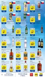 Tesco leták týden 38 Strana 24: Tullamore D.E.W. €349,90, Finsbury London Dry Gin €329,90