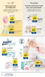 Tesco leták týden 38 Strana 32: Linteo Baby Dětské vlhčené ubrousky €2.490,00, Tommee Tippee Silikonový dudlík €189,90