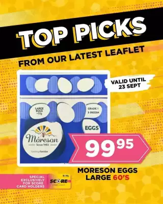 Goal Supermarket catalogue (valid until 23-09)