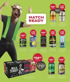 Thirsty Camel catalogue Page 4: Jack Daniel's Double Jack Cola €64,99, Hard Rated Alcoholic Lemon €45,00
